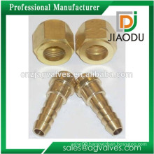 New style most popular Brass chrome plated nipple with compression nut